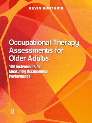 cover image of Occupational Therapy Assessments for Older Adults